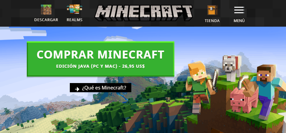 Como comprar minecraft premium