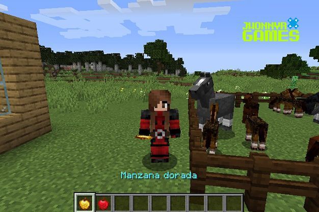 Aparear caballos en Minecraft