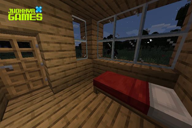 Minecraft casa de madera